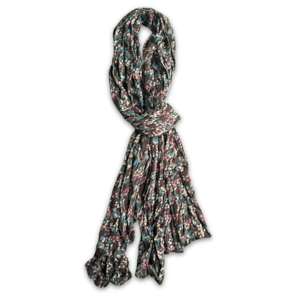 Floral Fashion Scarf Women's Accessory Multi-Color Trendy‎